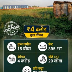🏡 KISHANGANJ ROAD पर 15 बीघा जमीन बिक्री के लिए PN 133